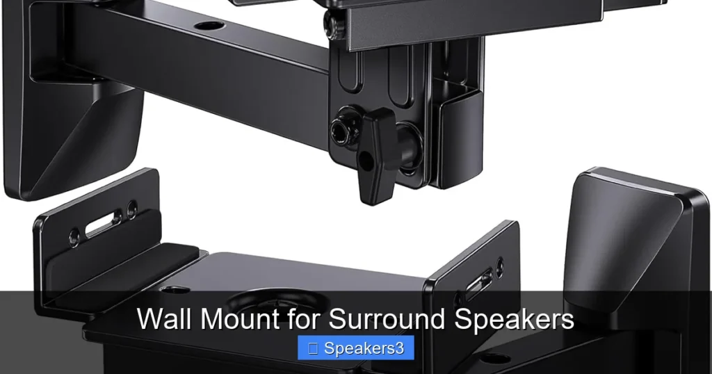Wall Mount for Surround Speakers