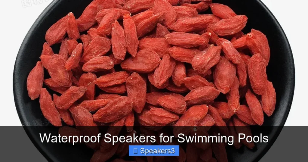 Waterproof Speakers for Swimming Pools