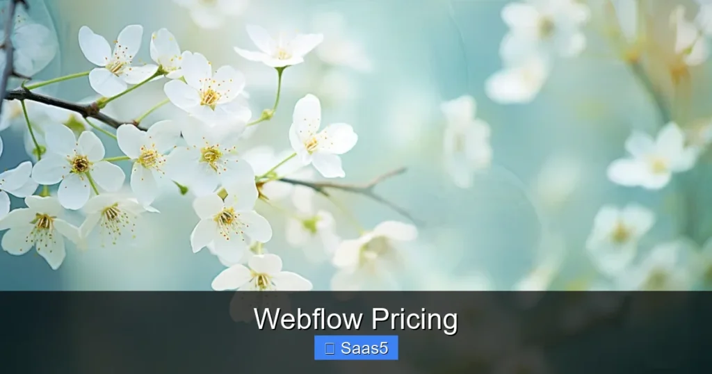 Webflow Pricing