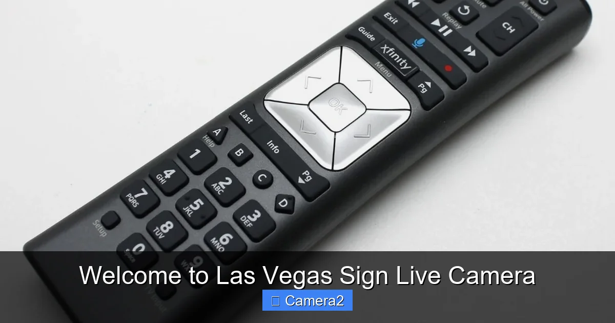 Welcome to Las Vegas Sign Live Camera