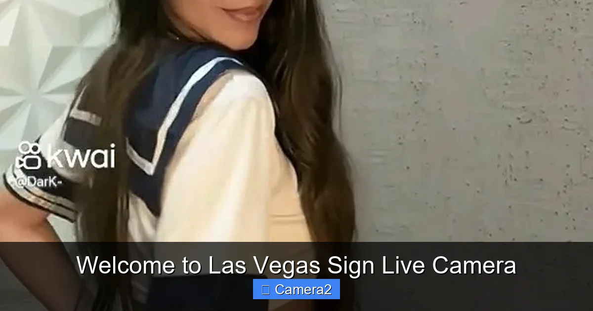 Welcome to Las Vegas Sign Live Camera