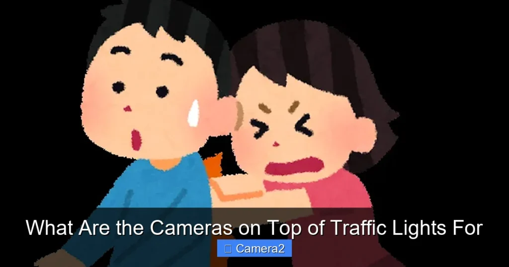 What Are the Cameras on Top of Traffic Lights For