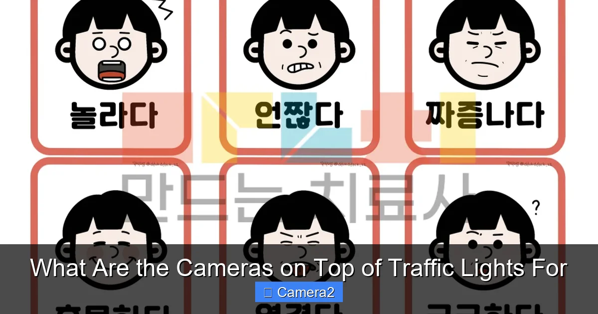 What Are the Cameras on Top of Traffic Lights For