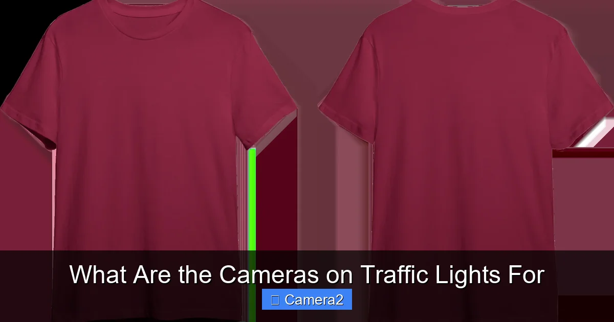 What Are the Cameras on Traffic Lights For