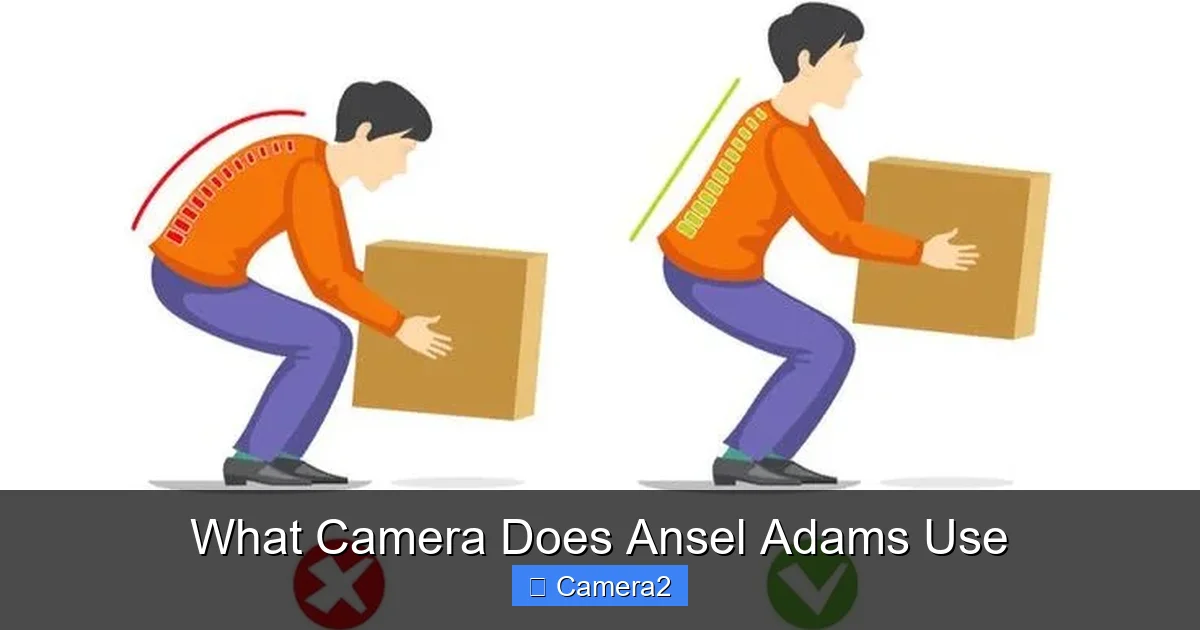 What Camera Does Ansel Adams Use