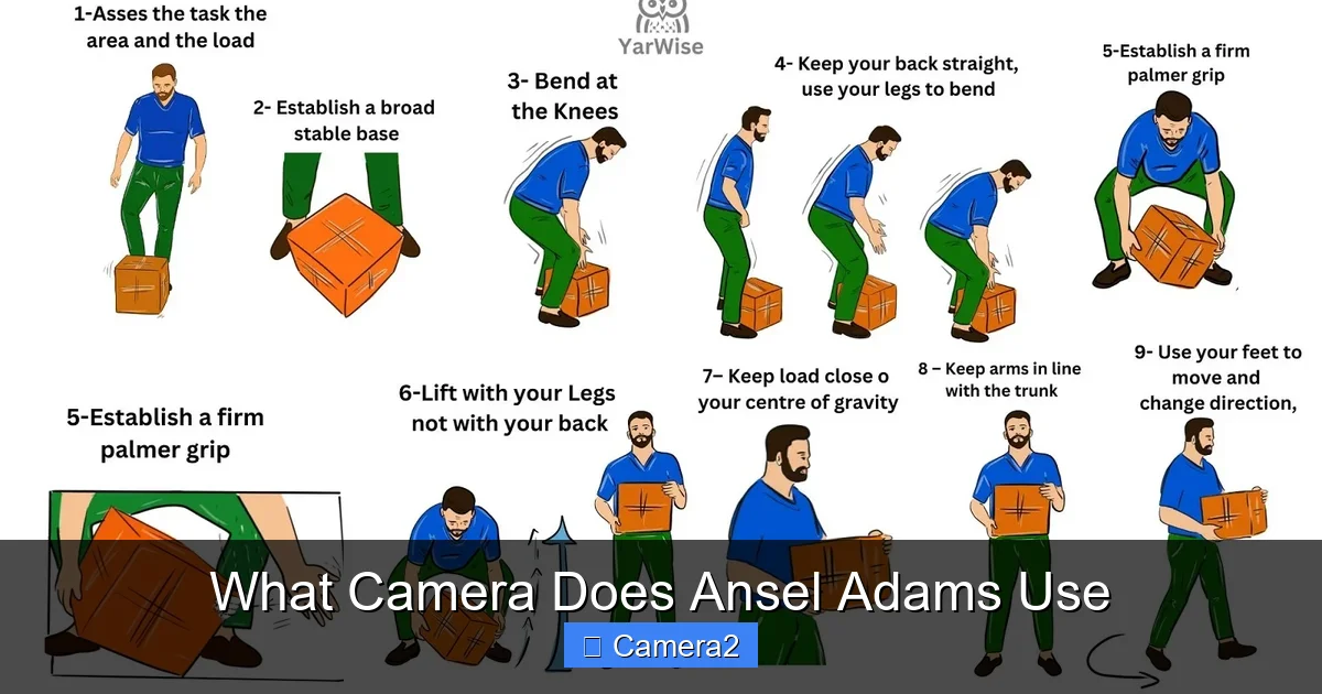 What Camera Does Ansel Adams Use