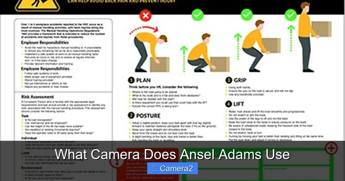 What Camera Does Ansel Adams Use