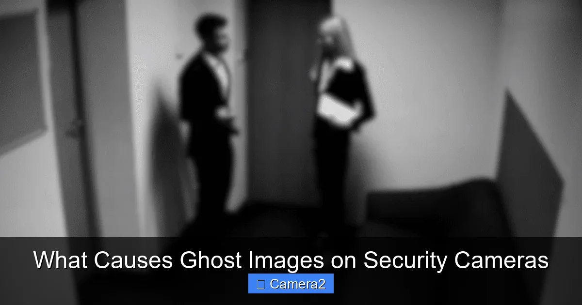 What Causes Ghost Images on Security Cameras