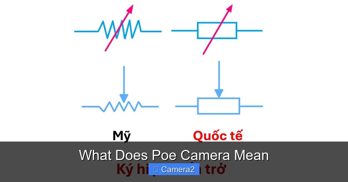 What Does Poe Camera Mean