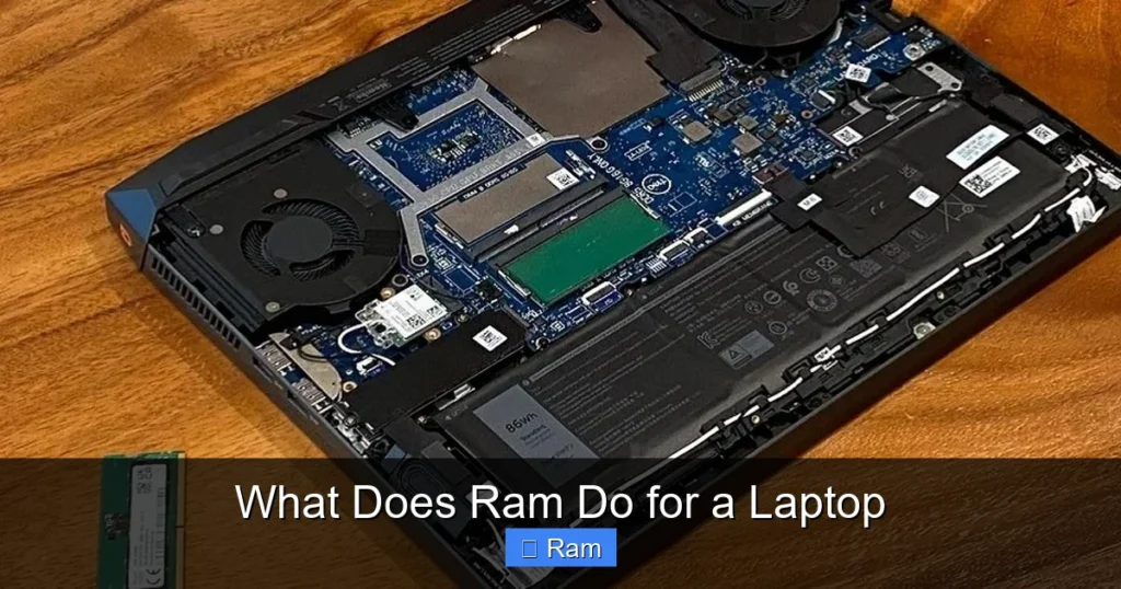 What Does Ram Do for a Laptop