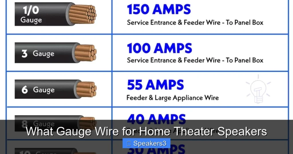 What Gauge Wire for Home Theater Speakers