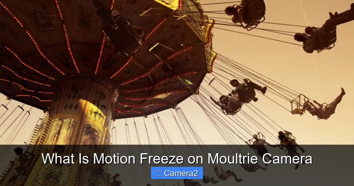 What Is Motion Freeze on Moultrie Camera