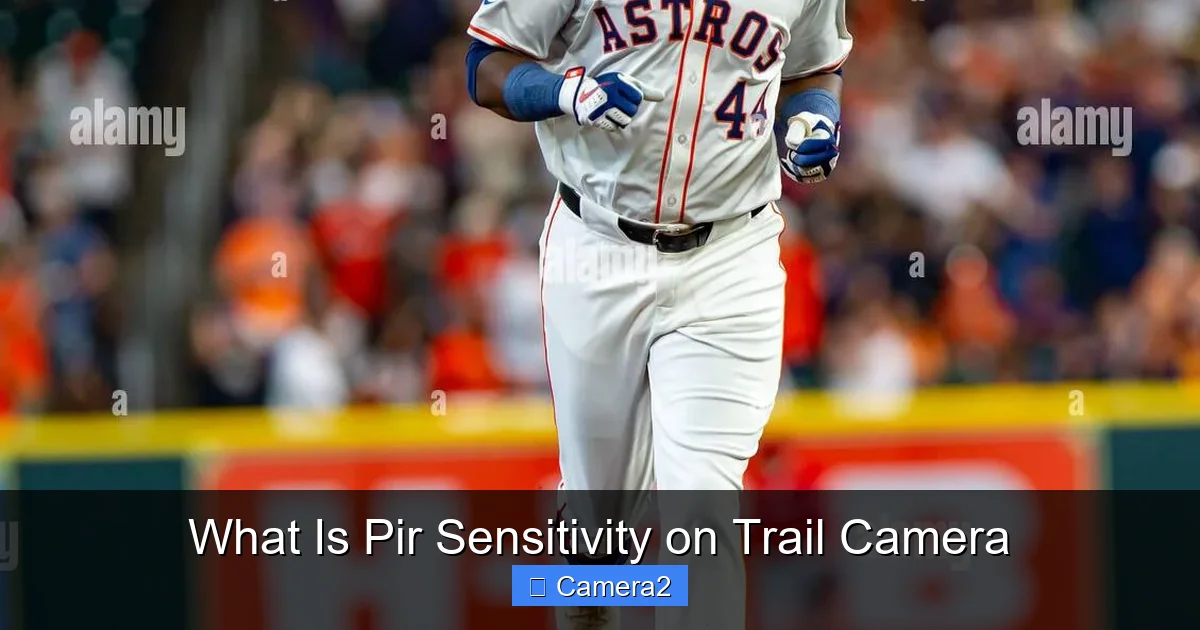 What Is Pir Sensitivity on Trail Camera