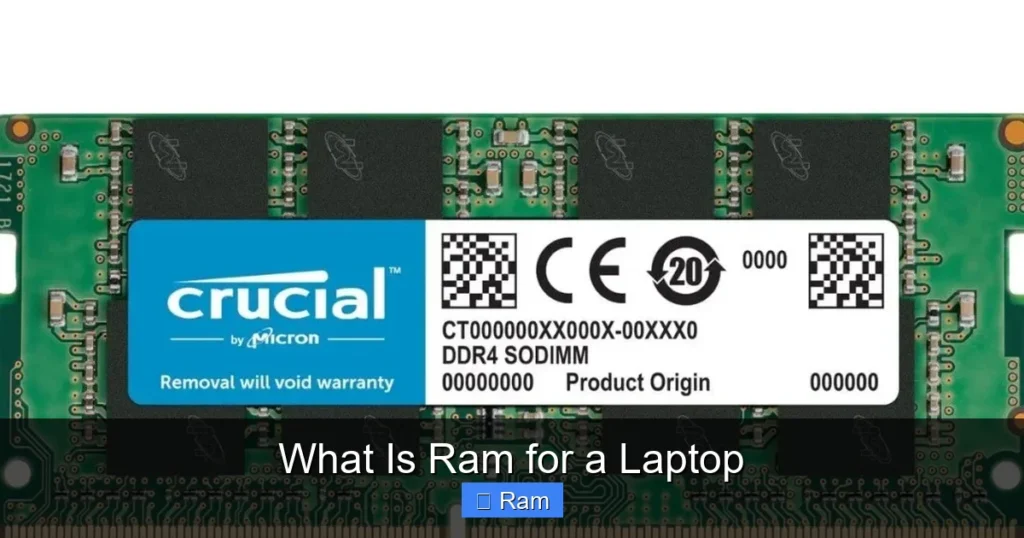 What Is Ram for a Laptop