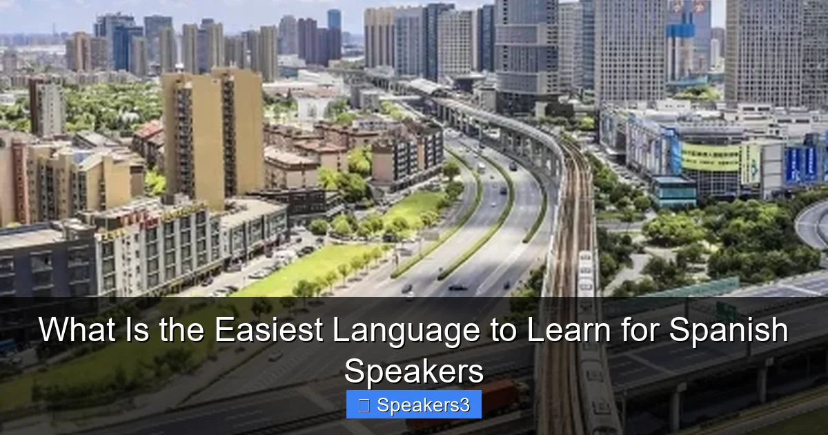 What Is the Easiest Language to Learn for Spanish Speakers