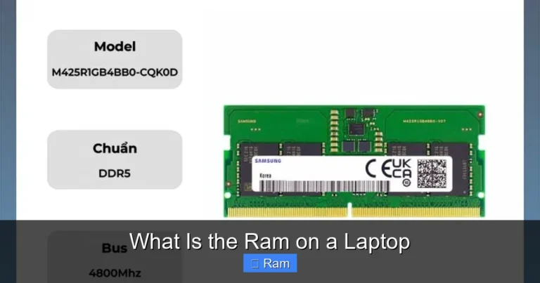 What Is the Ram on a Laptop