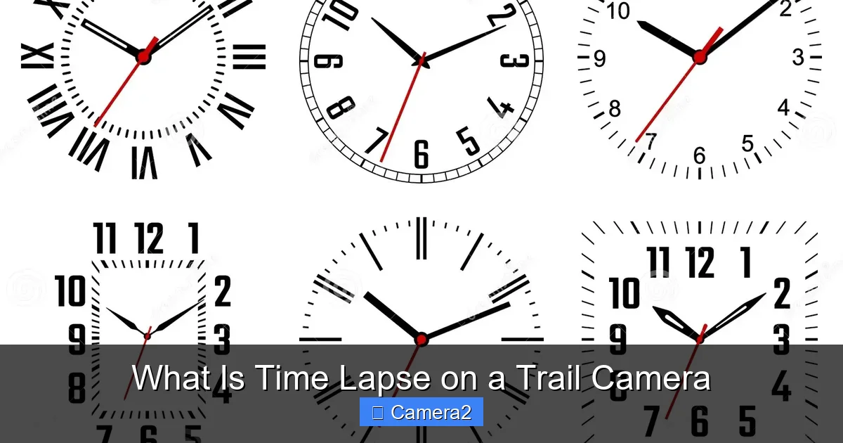 What Is Time Lapse on a Trail Camera
