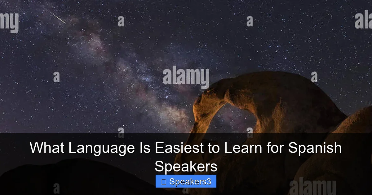 What Language Is Easiest to Learn for Spanish Speakers
