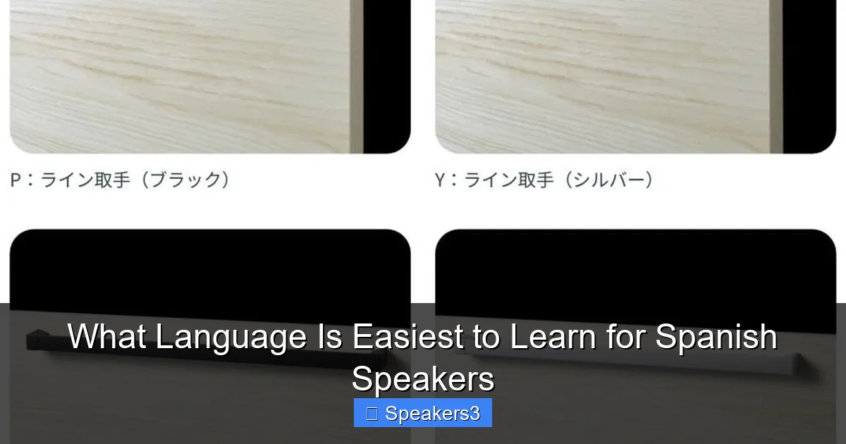 What Language Is Easiest to Learn for Spanish Speakers