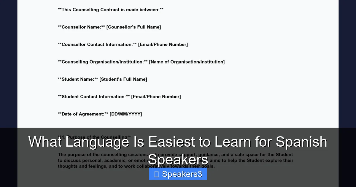 What Language Is Easiest to Learn for Spanish Speakers
