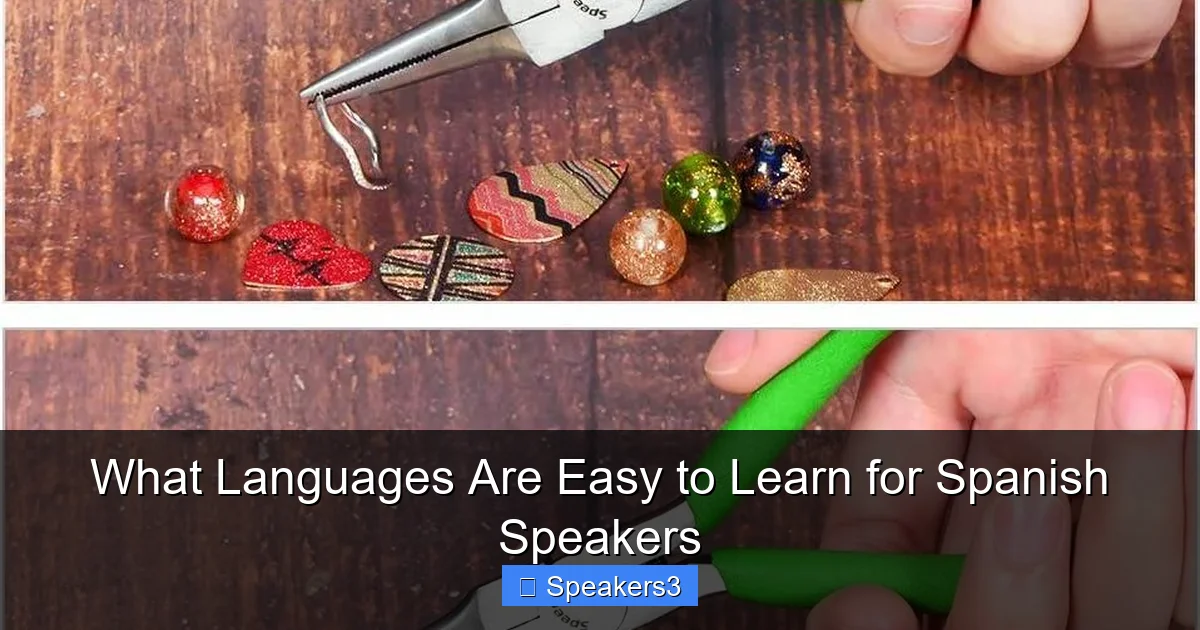 What Languages Are Easy to Learn for Spanish Speakers