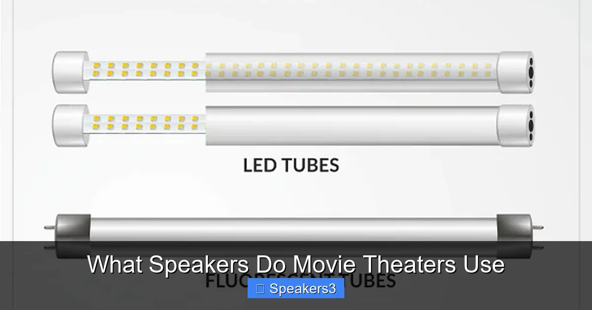 What Speakers Do Movie Theaters Use