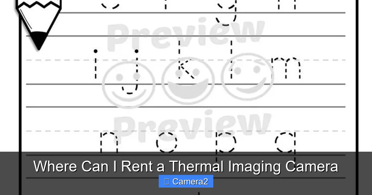 Where Can I Rent a Thermal Imaging Camera