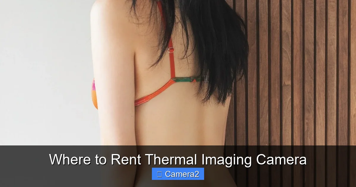 Where to Rent Thermal Imaging Camera