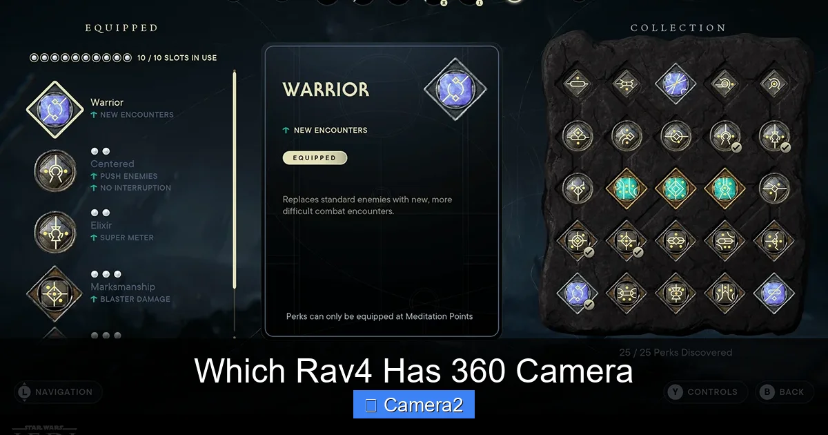 Which Rav4 Has 360 Camera