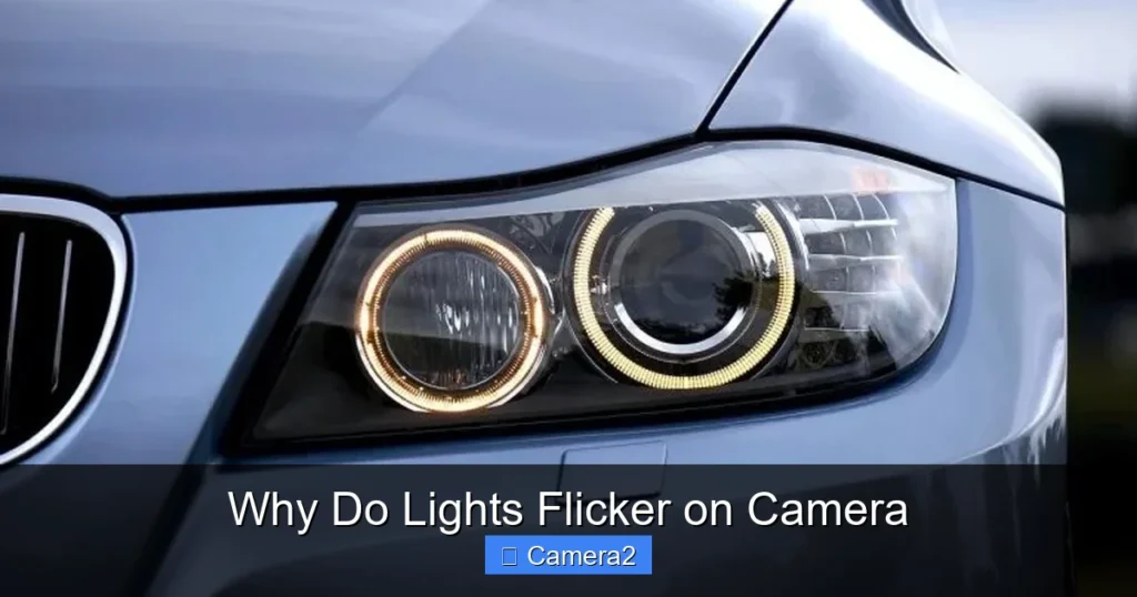 Why Do Lights Flicker on Camera