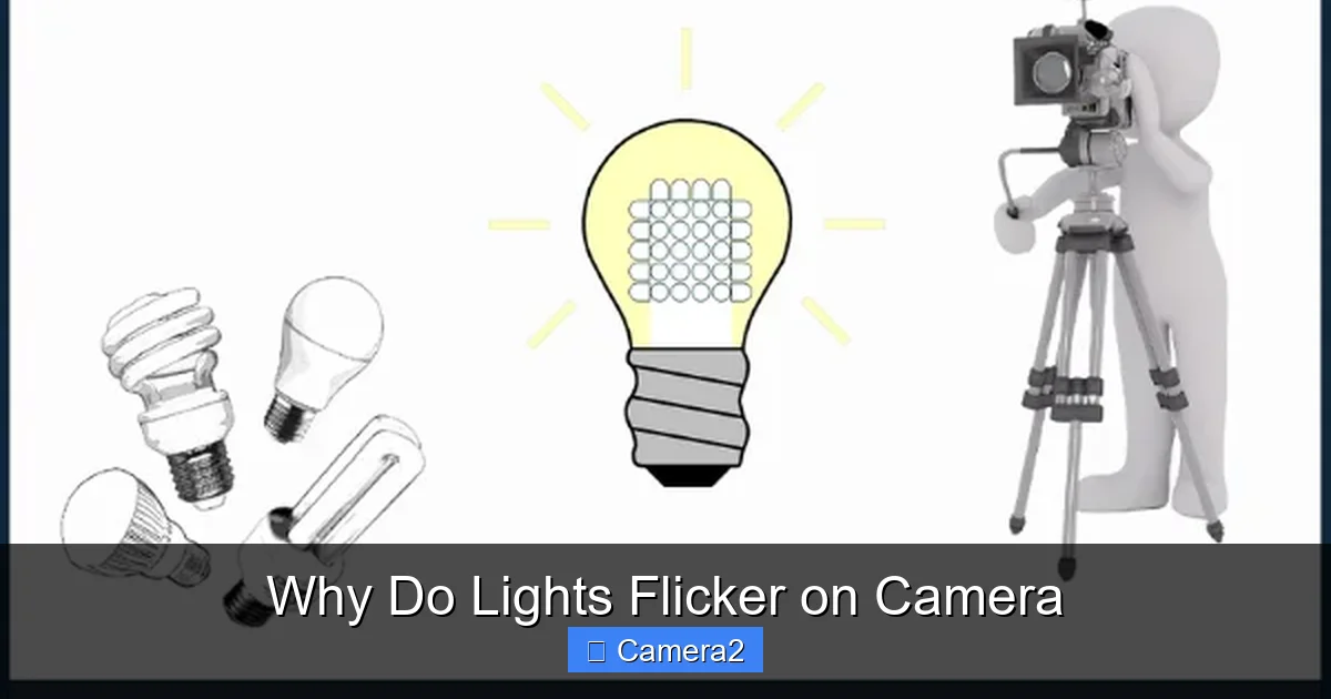Why Do Lights Flicker on Camera