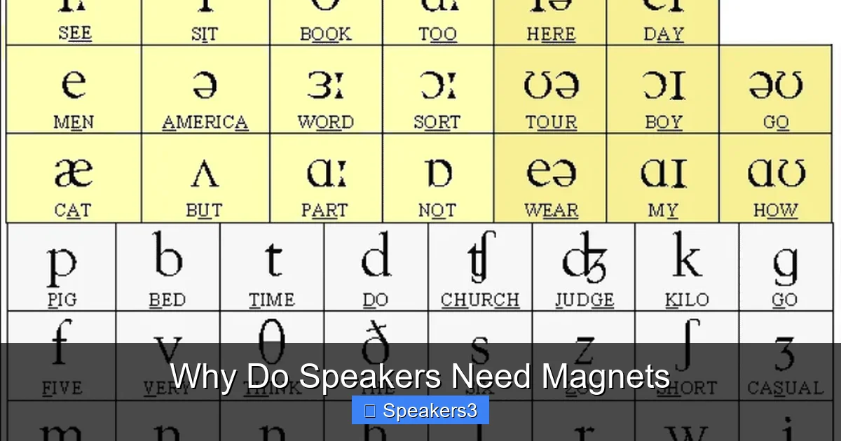 Why Do Speakers Need Magnets