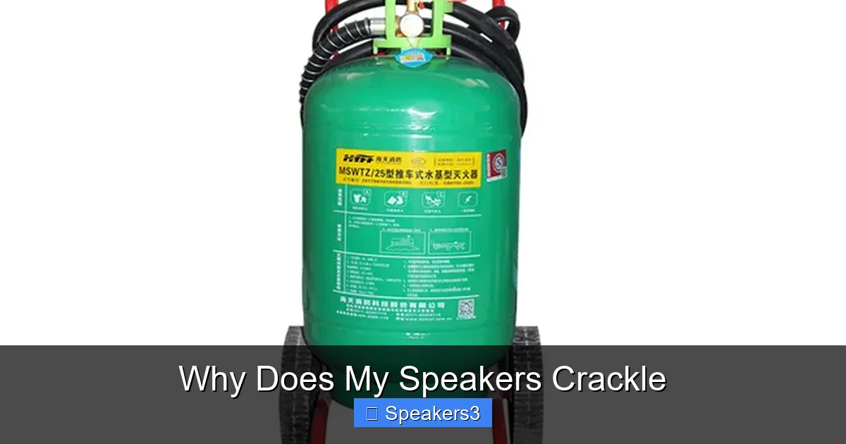 Why Does My Speakers Crackle
