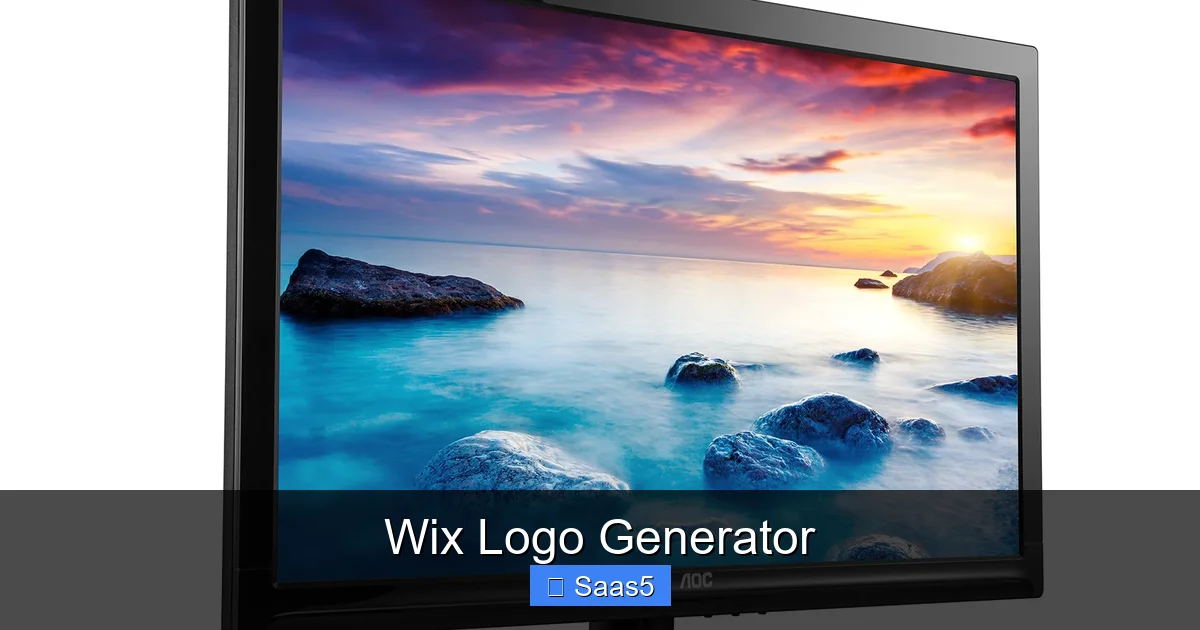 Wix Logo Generator