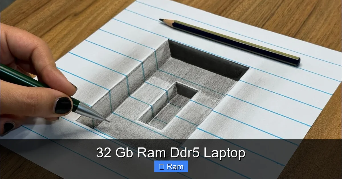 32 Gb Ram Ddr5 Laptop