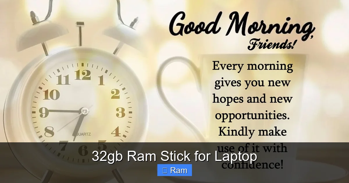 32gb Ram Stick for Laptop