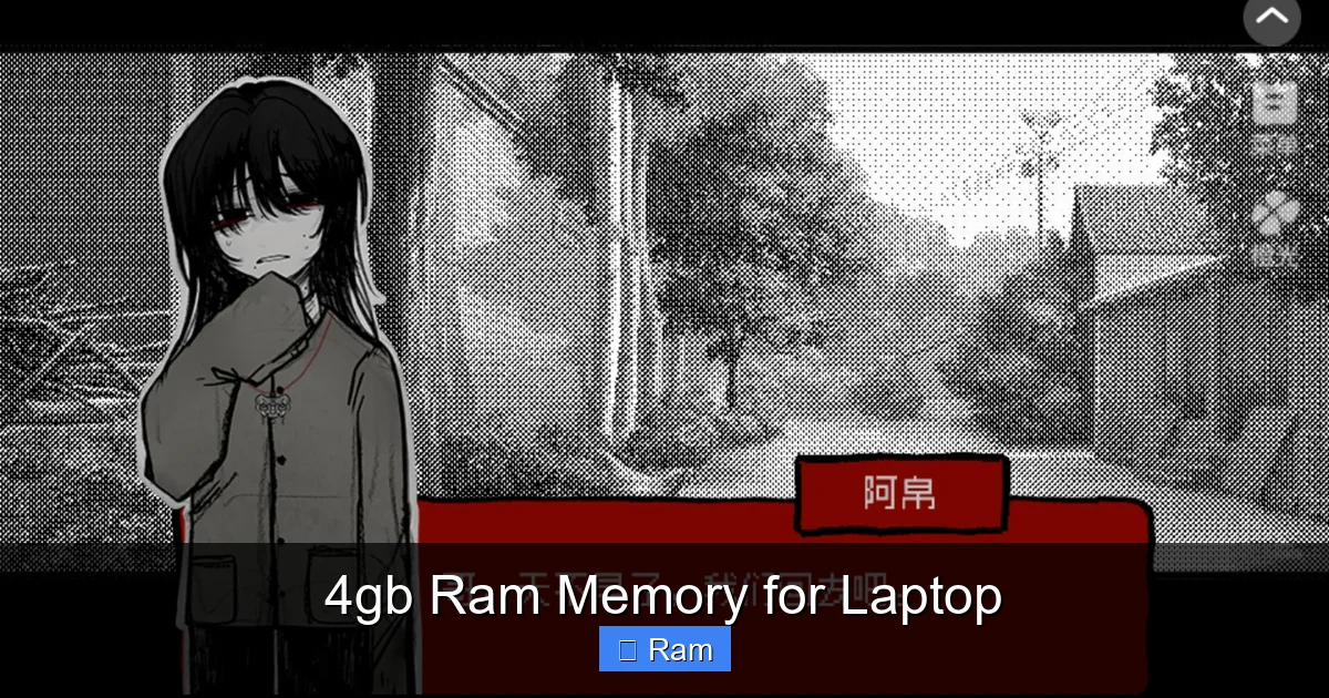 4gb Ram Memory for Laptop
