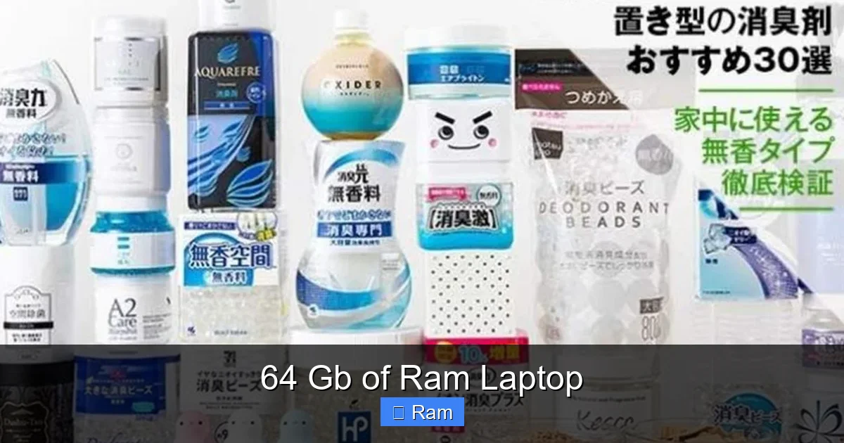 64 Gb of Ram Laptop