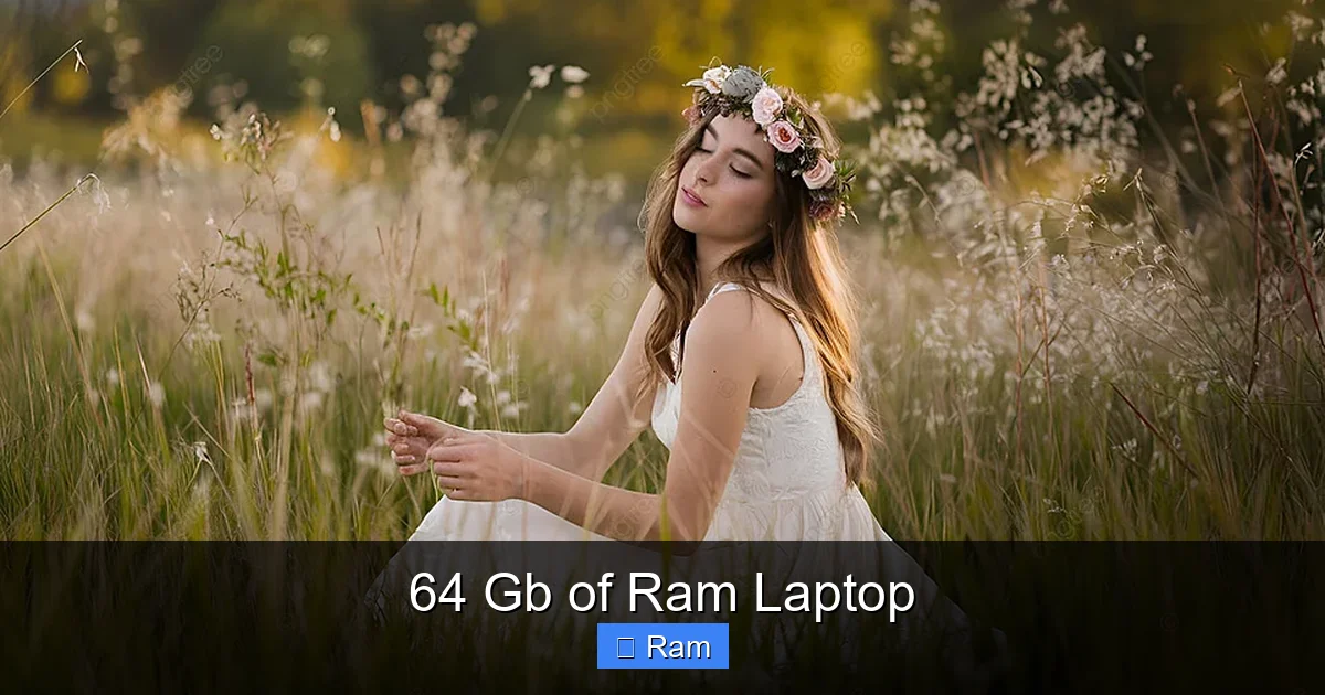 64 Gb of Ram Laptop