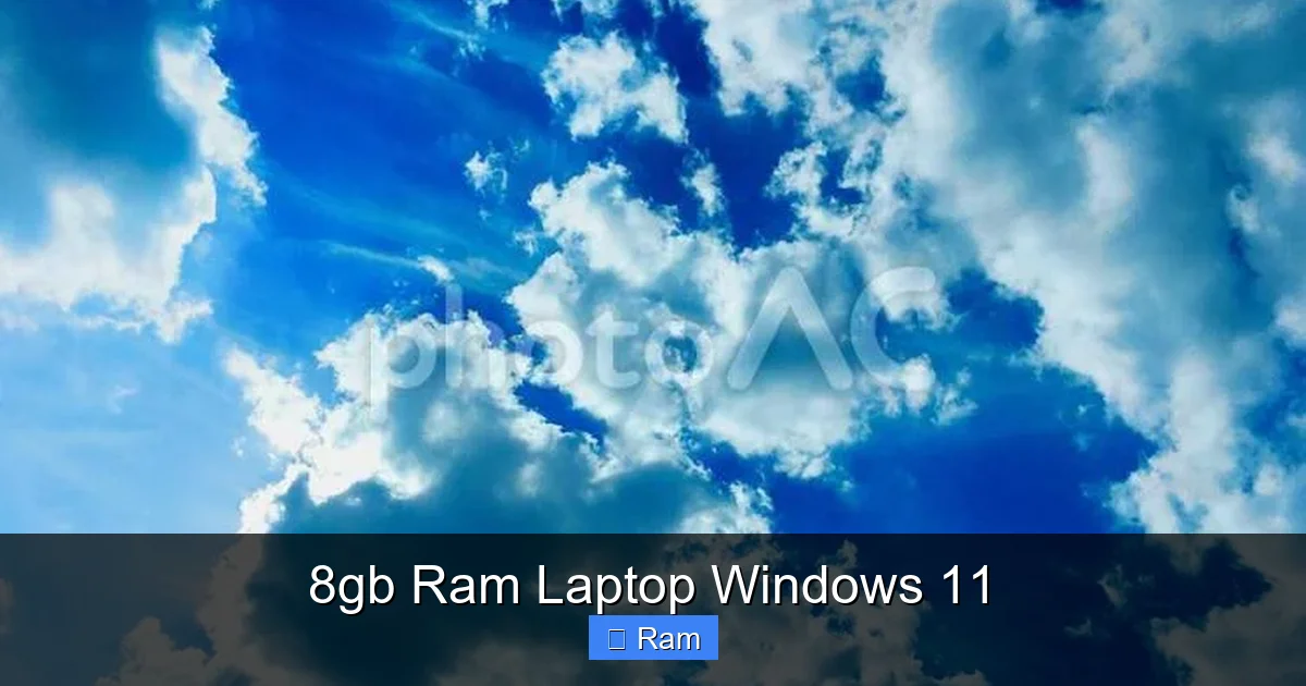8gb Ram Laptop Windows 11