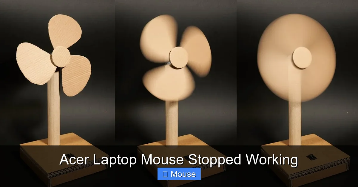 Acer Laptop Mouse Stopped Working