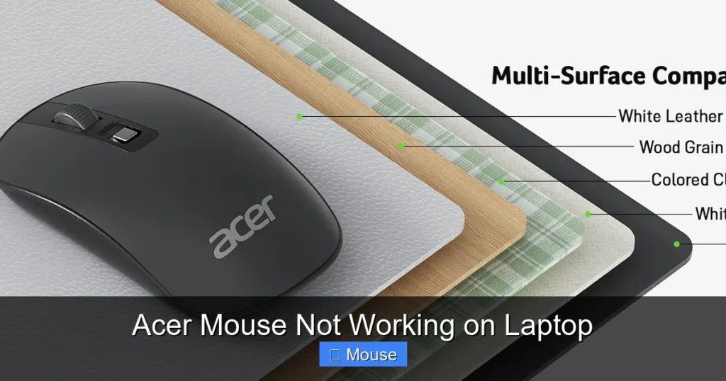 Acer Mouse Not Working on Laptop