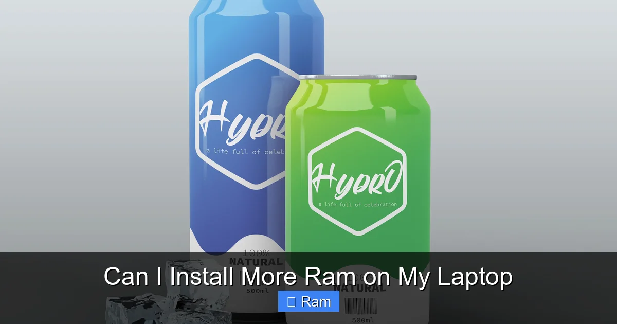 Can I Install More Ram on My Laptop