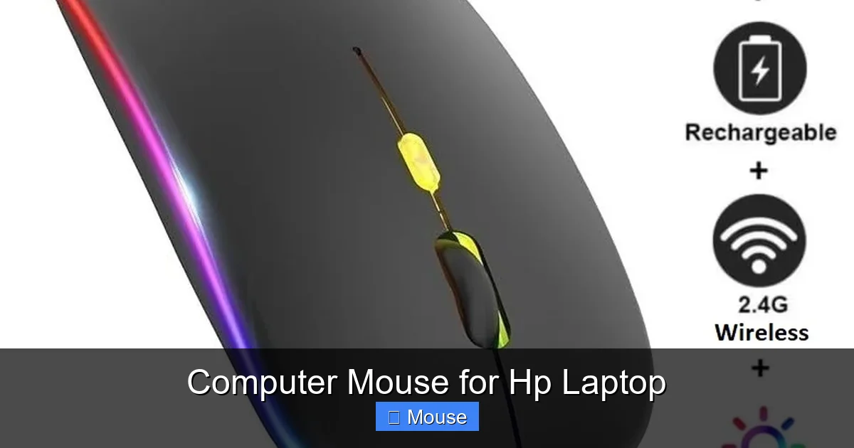 Computer Mouse for Hp Laptop