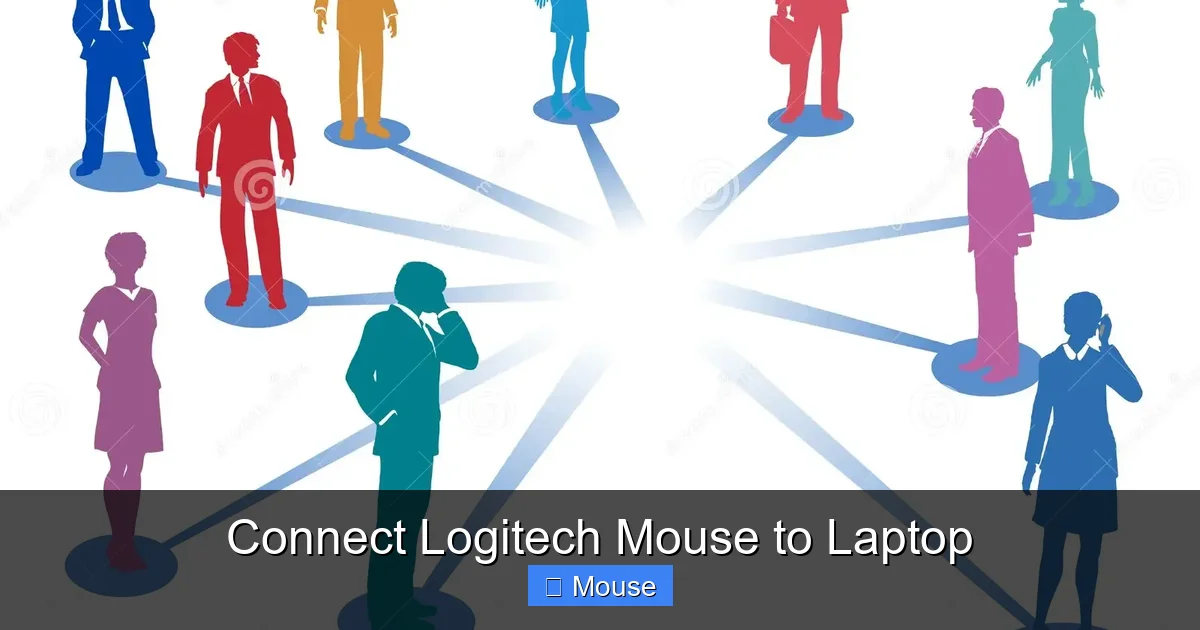 Connect Logitech Mouse to Laptop