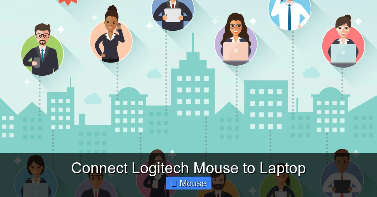 Connect Logitech Mouse to Laptop