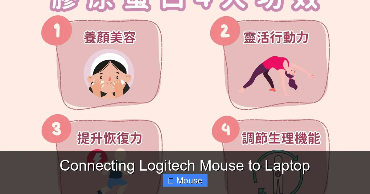 Connecting Logitech Mouse to Laptop