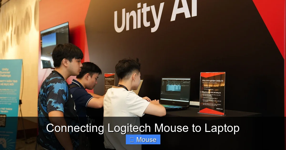 Connecting Logitech Mouse to Laptop