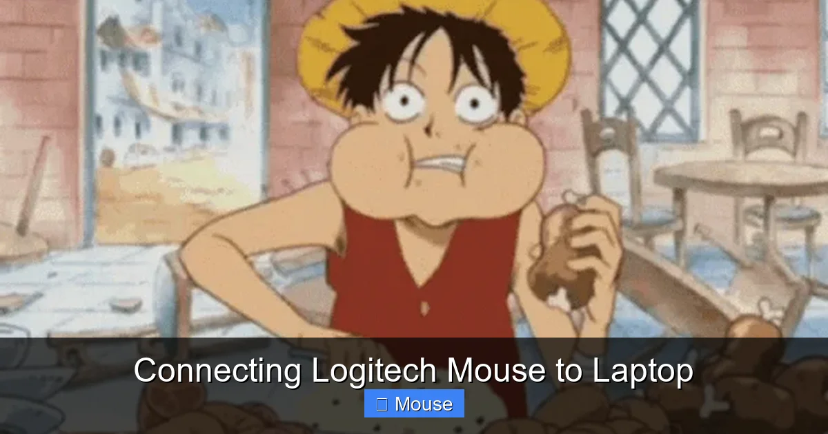 Connecting Logitech Mouse to Laptop