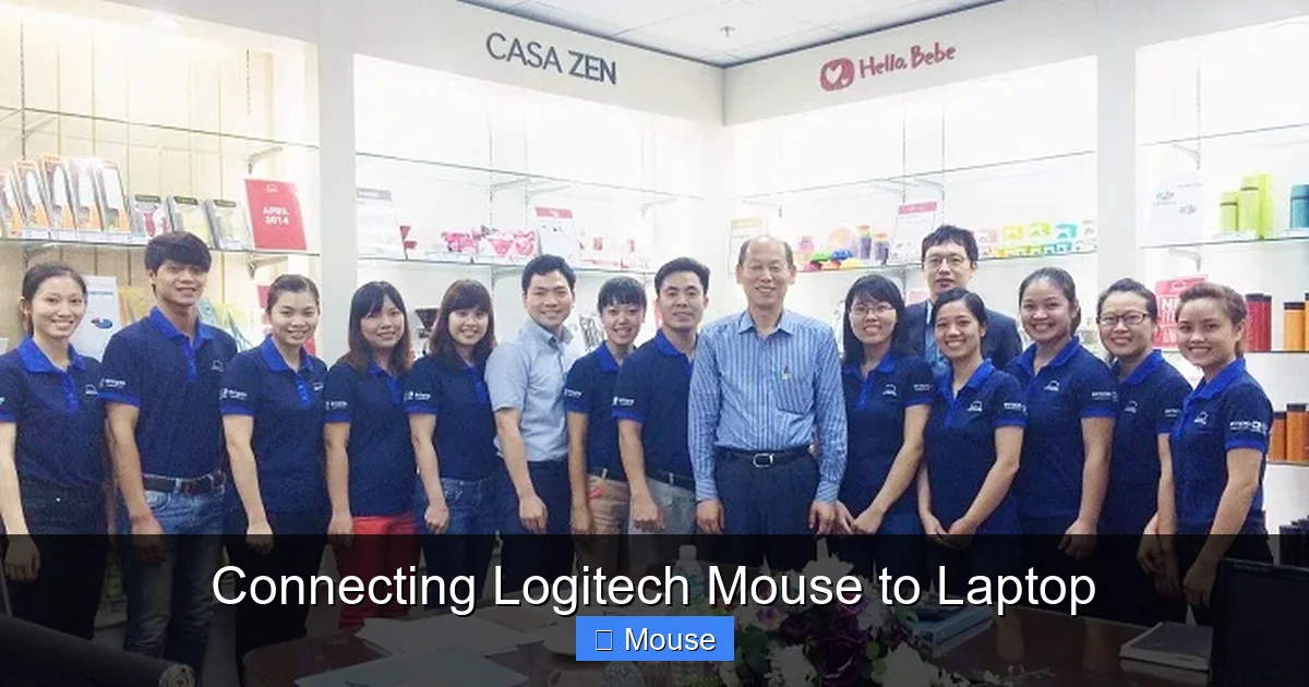 Connecting Logitech Mouse to Laptop